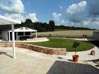 Gartengestaltung Mediterrane Terrasse mit Backsteinmauer